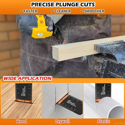 152 Titanium alloy woodworking reciprocating saw blade, with sandpaper attachment